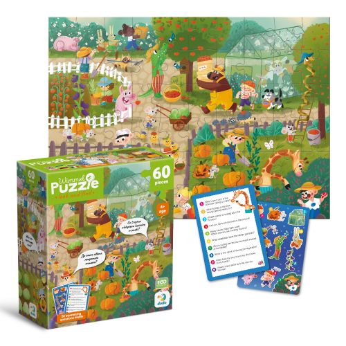 Віммельпазл "У селі", 60 ел  мініатюра фото 1