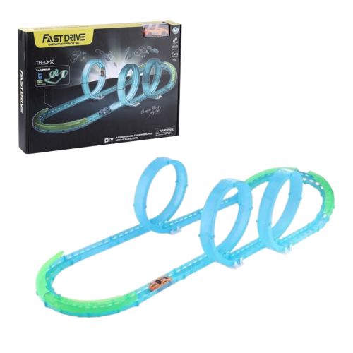 Трек з машинкою акум. USB. світ. кор. 45*7*32 см.  мініатюра фото 1