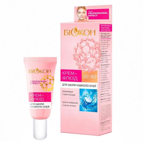 Біокон Крем для шкіри навколо очей Professional Effect 35+/45+ Крем-філер, 25мл  мініатюра фото 1