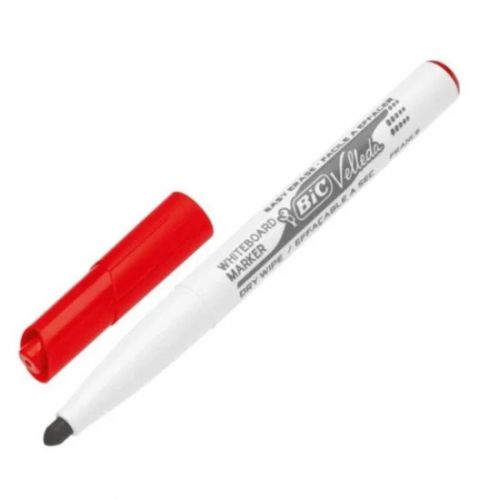 BIC Маркер для дошки, червоний Velleda 1741, 1шт.  мініатюра фото 1