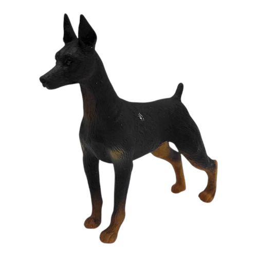Ігрова фігурка "Тварини.  Песики", приблизно 7 см (ДОБЕРМАН)  мініатюра фото 1