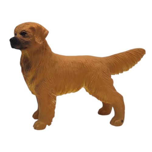 Ігрова фігурка "Тварини.  Песики", приблизно 7 см (ЗОЛОТИЙ РЕТРИВЕР)  мініатюра фото 1