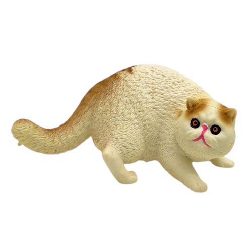 Ігрова фігурка "Тварини.  Котики", приблизно 7 см (КОРОТКОШЕРСТИЙ ВИД 1)  мініатюра фото 1