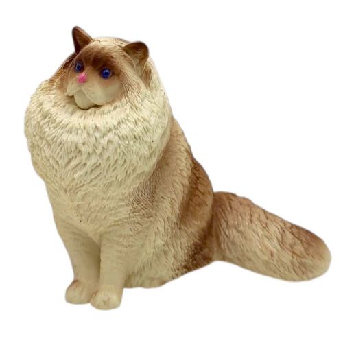 Ігрова фігурка "Тварини.  Котики", приблизно 7 см (РАГДОГ СИДЯЧИЙ)  мініатюра фото 1