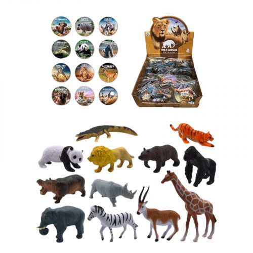 Тварини дикі (МІКС) ціна за 1 шт.  мініатюра фото 1