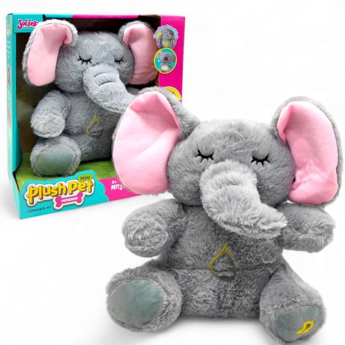 Мʼяка іграшка-Нічник (СЛОНИК)  мініатюра фото 1