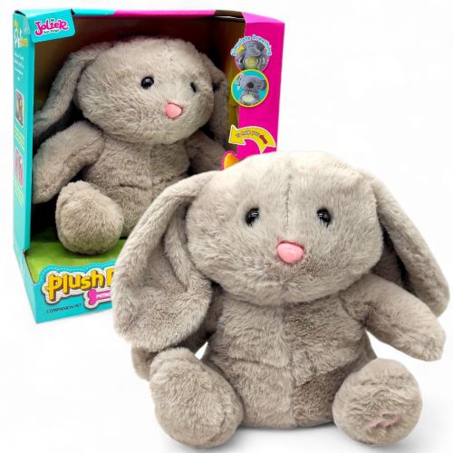 Мʼяка іграшка-Нічник (ЗАЙЧИК)  мініатюра фото 1