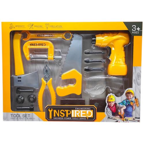 Набір інструментів ігровий (ВИД 2) коробка 41,4х30х6,5 см  мініатюра фото 1