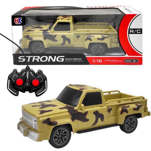 Машина на радіокеруванні, ПІКАП (БЕЖЕВИЙ) коробка - 31х12,5х12,5 см  мініатюра фото 1