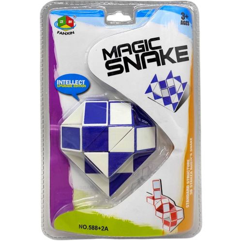 Кубик Змейка-бриллиант (СИНИЙ)  мініатюра фото 1