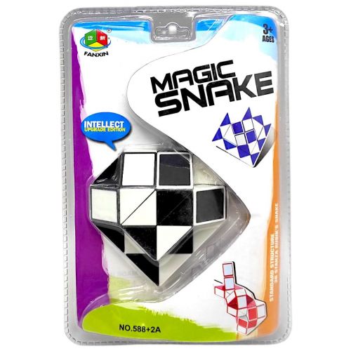 Кубик "Змейка-бриллиант" (ЧЕРНЫЙ)  мініатюра фото 1