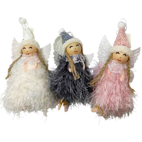 Прикраса-іграшка ялинкова "ЯНГОЛЯТКО" мікс  мініатюра фото 1