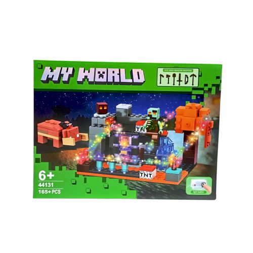 КОНСТРУКТОР MINECRAFT (165 ДЕТАЛІ)  мініатюра фото 1