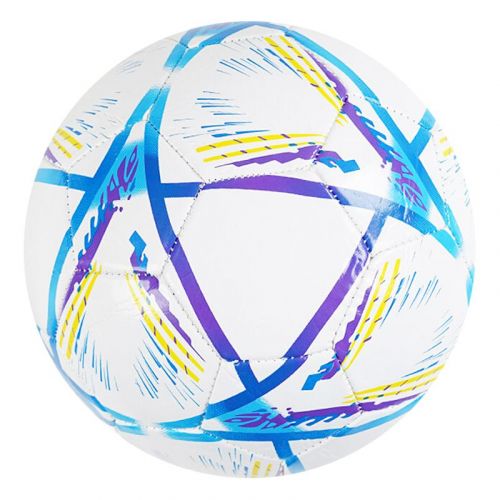 Уцінка. Мʼяч футбольний, дитячий, PVC, розмір 5 (фіолетово-блакитний) Спускає фото