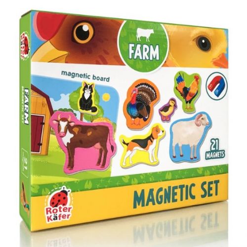 Набор магнитов с доской "Farm"  мініатюра фото 1