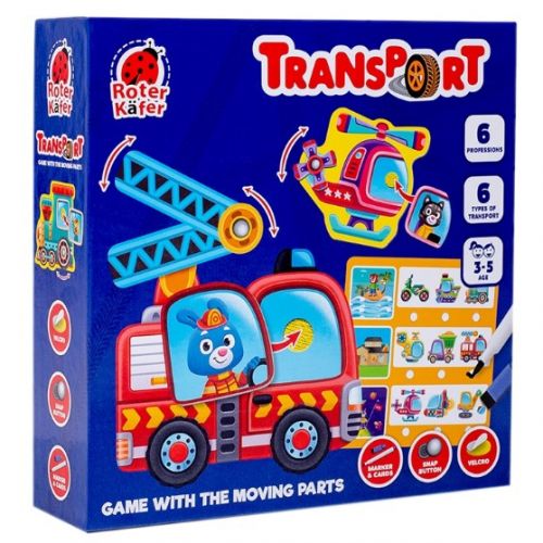 Игра настольная "Транспорт" укр  мініатюра фото 1