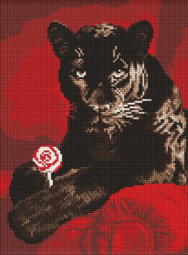 Алмазна мозаїка - "Солодкий погляд" ©art_selena_ua, 30х40см  мініатюра фото 1