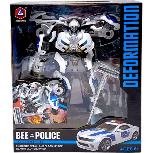 Трансформер (металеві елементи, зброя, інструкція) коробка  мініатюра фото 1