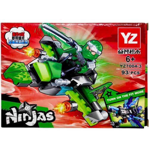 КОНСТРУКТОР "NINJAGO" 94+ДЕТАЛИ (ВИД 3)  мініатюра фото 1