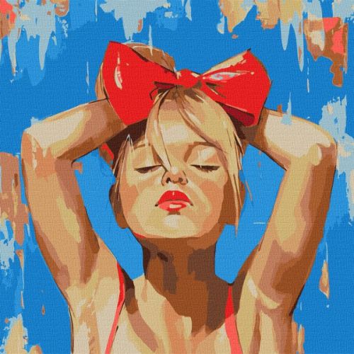 Картина за номерами - "Молодість назавжди" ©Mariia Kotiuzhynska, 50х50см  мініатюра фото 1