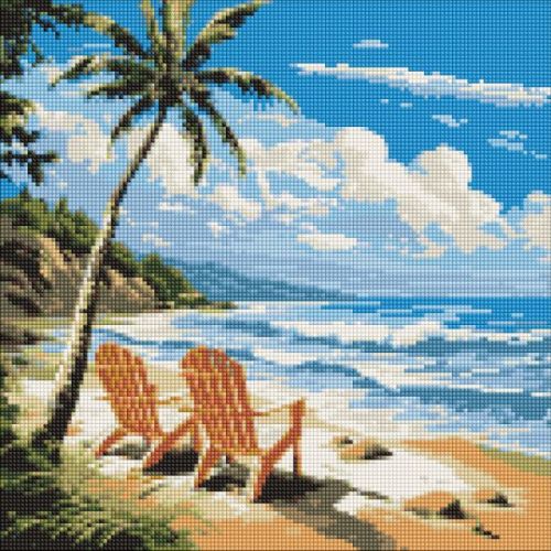 Алмазна мозаїка - "Світ для закоханих" ©art_selena_ua, 40х40см  мініатюра фото 1