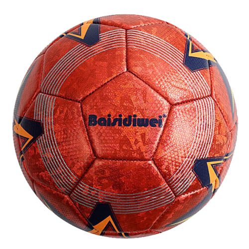 Мяч футбольный размер №4 (Оранжевый)  мініатюра фото 1