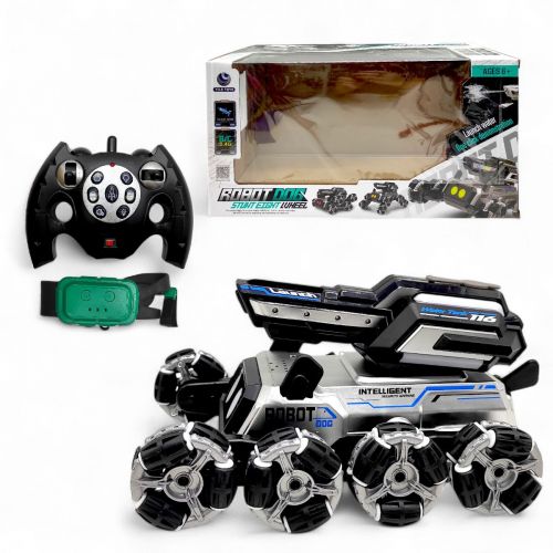 Танк на радиоуправлении (серый)  мініатюра фото 1