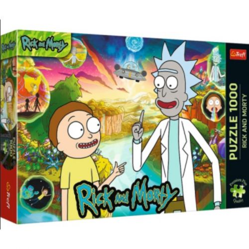 Пазлы на 1000 элм "Премиум: Год и Морти"  мініатюра фото 1