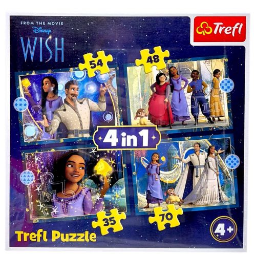 Пазли "4в1.  Бажання збуваються"  мініатюра фото 1