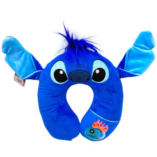 Подушка-підголовник "Стіч" 26 см (СИНІЙ)  мініатюра фото 1