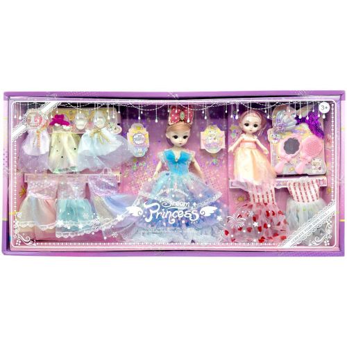 Лялька в коробці  В (БЛАКИТНІЙ) СУКНІ  мініатюра фото 1