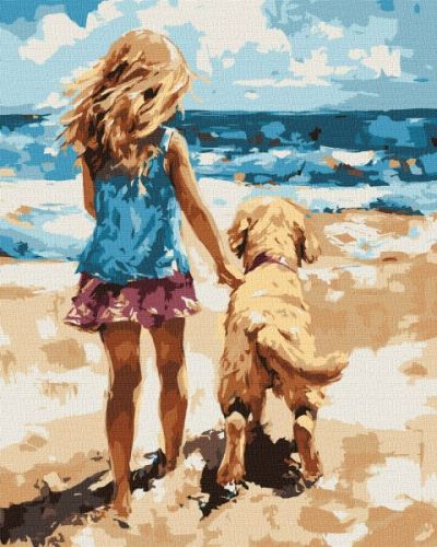 Картина за номерами - "Завжди разом" ©art. solomiia, 40х50см  мініатюра фото 1