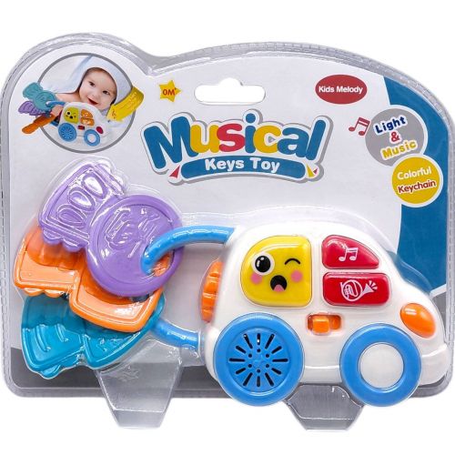 Брязкальце "Легкова з ключиками" пакування 22*4,6*18 см  мініатюра фото 1