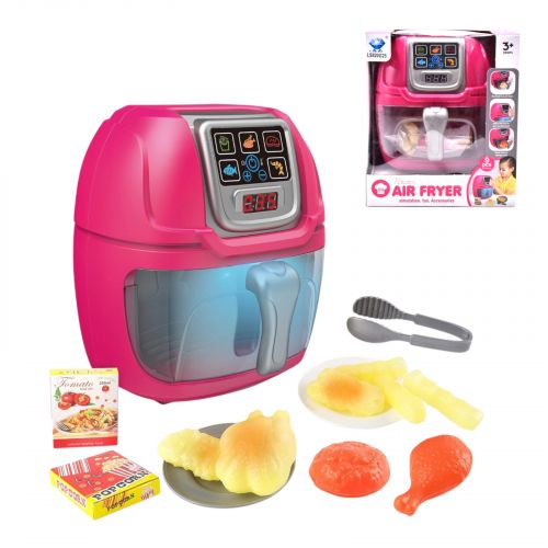 Фритюрница с продуктами батар. муз. мир. пища меняет цвет, кор. 23*16,8*20 cv/  мініатюра фото 1