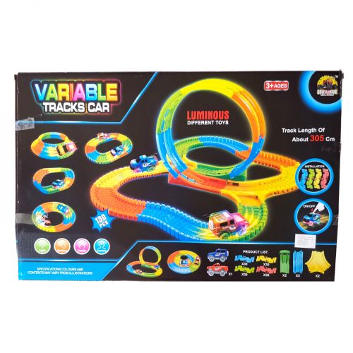 Трек з машинкою батар. світ. кор. 48,5*7*32 см.  мініатюра фото 1