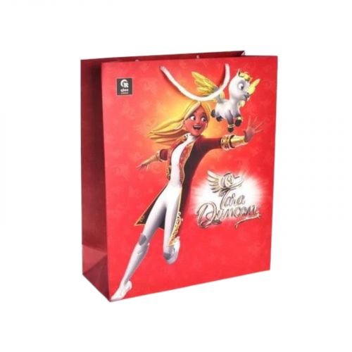 Пакет паперовий M "Тара Данкан" р. 27x33x11 см  мініатюра фото 1