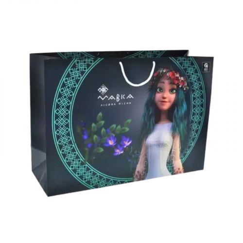Пакет паперовий XL "Мавка" р. 50x35x17 см  мініатюра фото 1