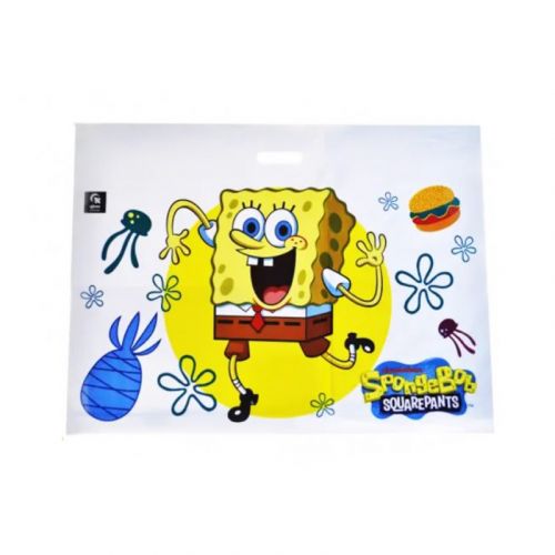 Пакет поліетиленовий (XL) "Губка Боб" р. 75x55 см  мініатюра фото 1