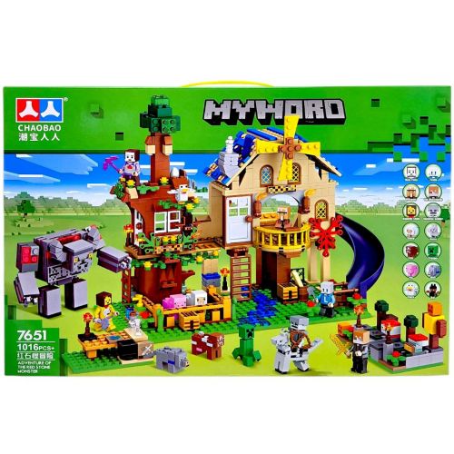 Конструктор "Майнкрафт/Minecraft" 1016 деталей, в коробці 58х8х38 см  мініатюра фото 1