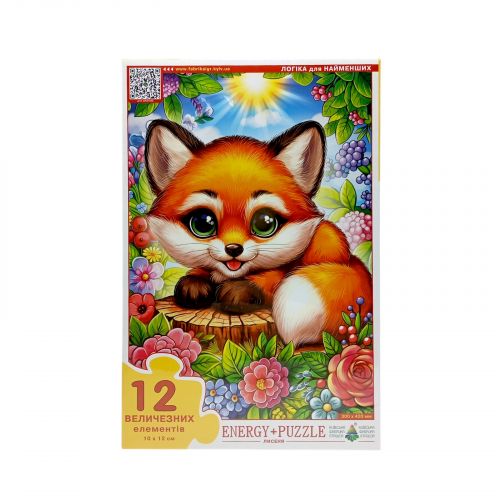 Гра-пазл 12 Лисеня  мініатюра фото 1
