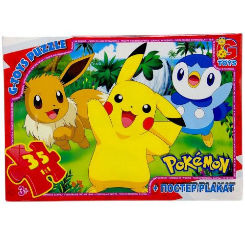 Пазли із серії "Покемони", 35 ел  мініатюра фото 1