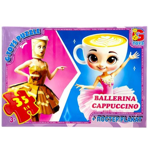 Пазли із серії "Привіт з Італії - Балерина-Капучіно", 35 ел  мініатюра фото 1