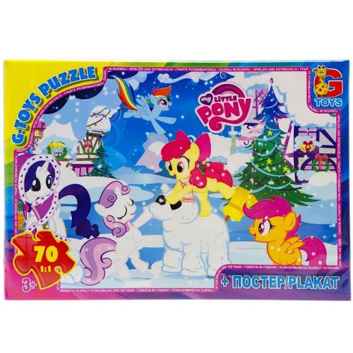 Пазли із серії "Моя маленька поні", 70 ел  мініатюра фото 1