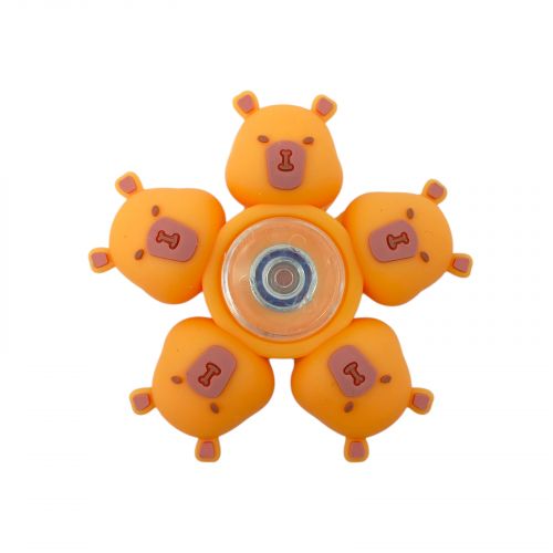 Спинер резиновый КАПИБАРА (РЫЖИЙ)  мініатюра фото 1