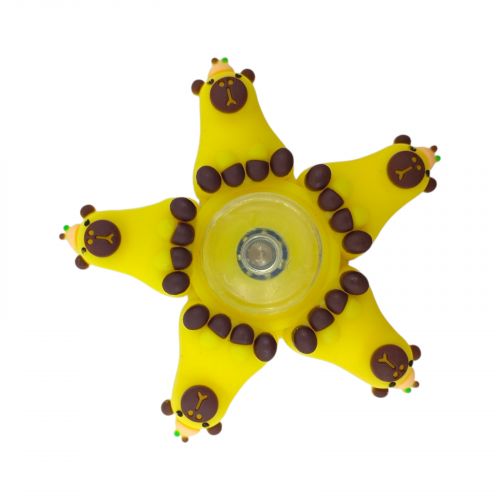 Спинер резиновый КАПИБАРА (ЖЕЛТЫЙ)  мініатюра фото 1