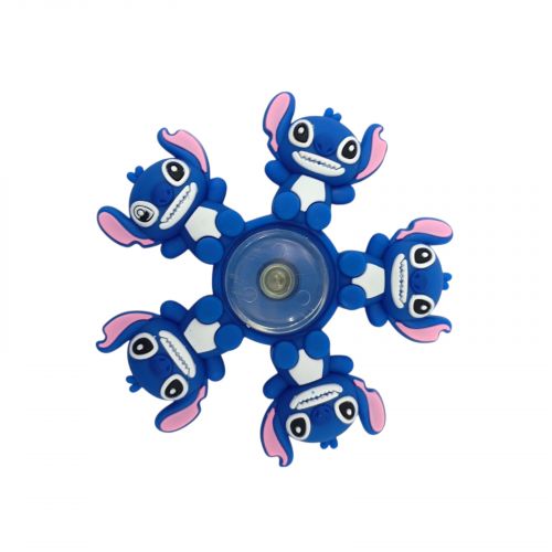 Спинер резиновый STITCH (СИНИЙ)  мініатюра фото 1