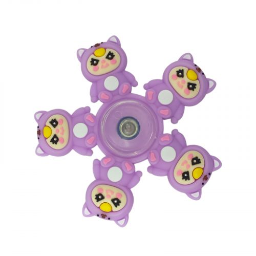 Спинер резиновый BABY THREE (ФИОЛЕТОВЫЙ)  мініатюра фото 1