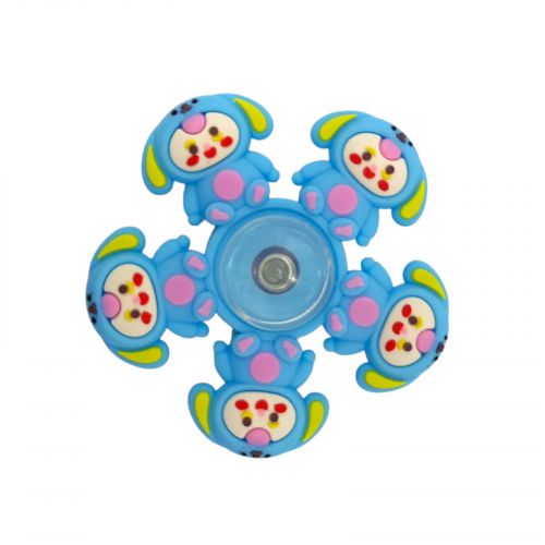 Спинер резиновый BABY THREE (ГОЛУБОЙ)  мініатюра фото 1
