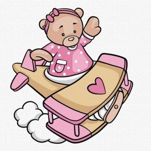 Картина за номерами - "Розправивши крила" ©tanya_bonya, 25х25см  мініатюра фото 1