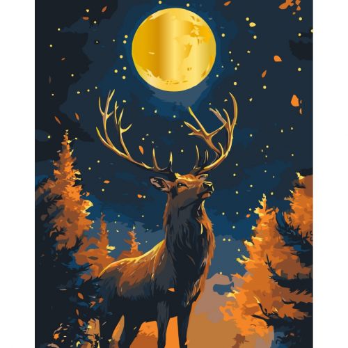 Картина по номерам з фарбами металік "Над прірвою" 40х50 см  мініатюра фото 1